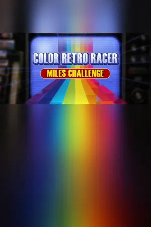 FIRST STEAM GAME VHS - COLOR RETRO RACER : MILES CHALLENGE