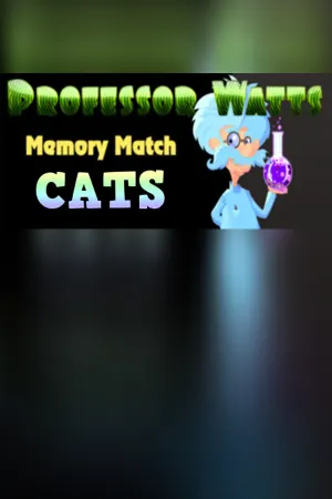 Professor Watts Memory Match: Cats