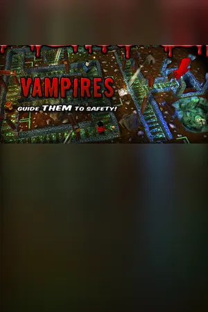 Vampires: Guide Them to Safety!