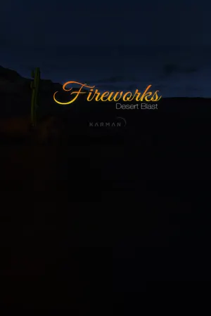 Fireworks Desert Blast