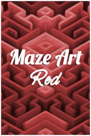 Maze Art: Red