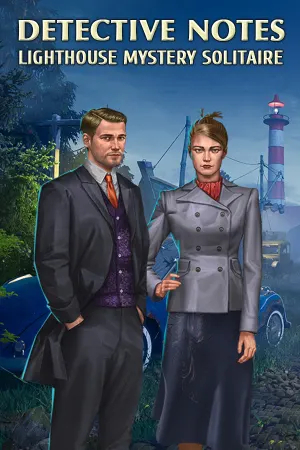 Detective notes. Lighthouse Mystery Solitaire