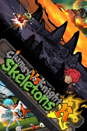 Clumsy Knight Vs. Skeleton Remastered