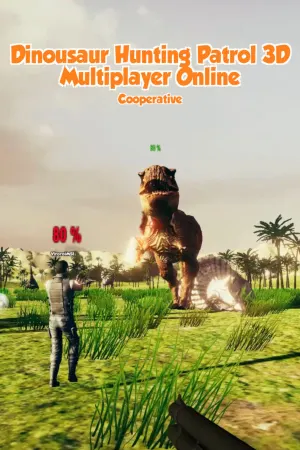 Dinosaur Hunting Patrol 3D Multiplayer Online