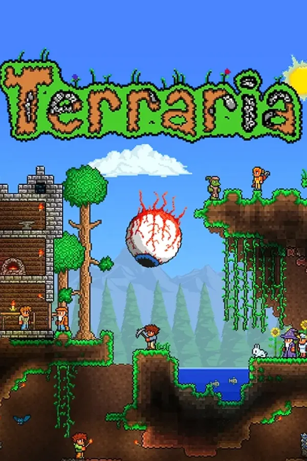 Terraria — обложка