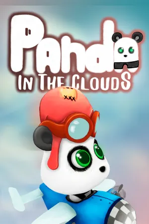 Panda in the clouds