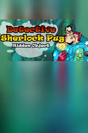 Detective Sherlock Pug - Hidden Object. Relaxing games