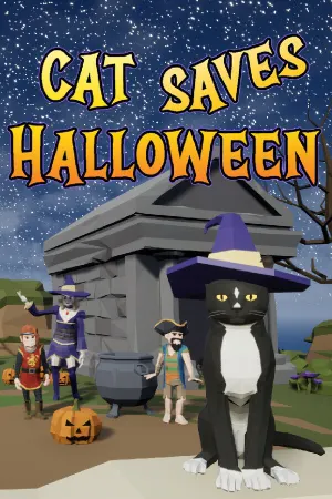Cat Saves Halloween