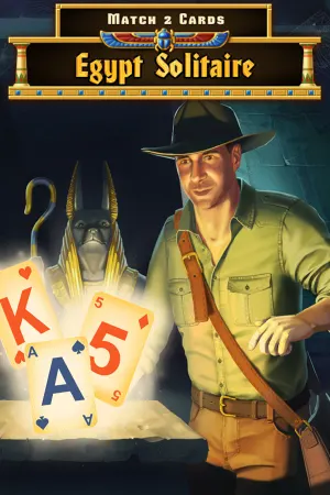 Egypt Solitaire. Match 2 Cards