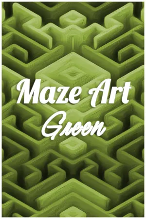 Maze Art: Green