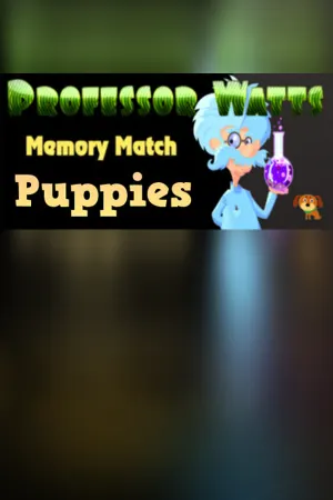 Professor Watts Memory Match: Puppies