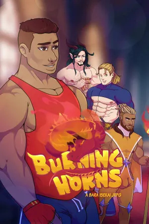 Burning Horns: A Bara Isekai JRPG