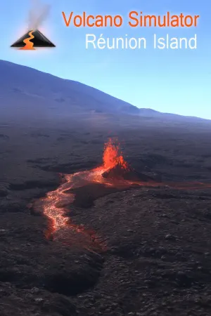 Volcano Simulator - Reunion Island