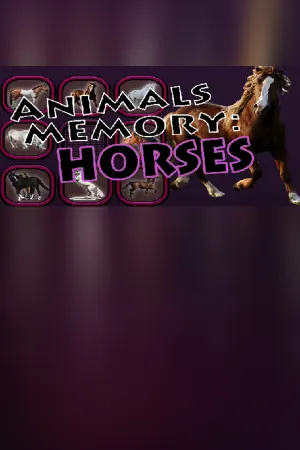 Animals Memory: Horses