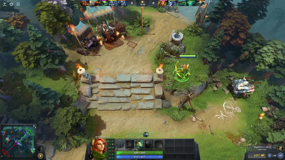Dota 2 — скриншот из игры