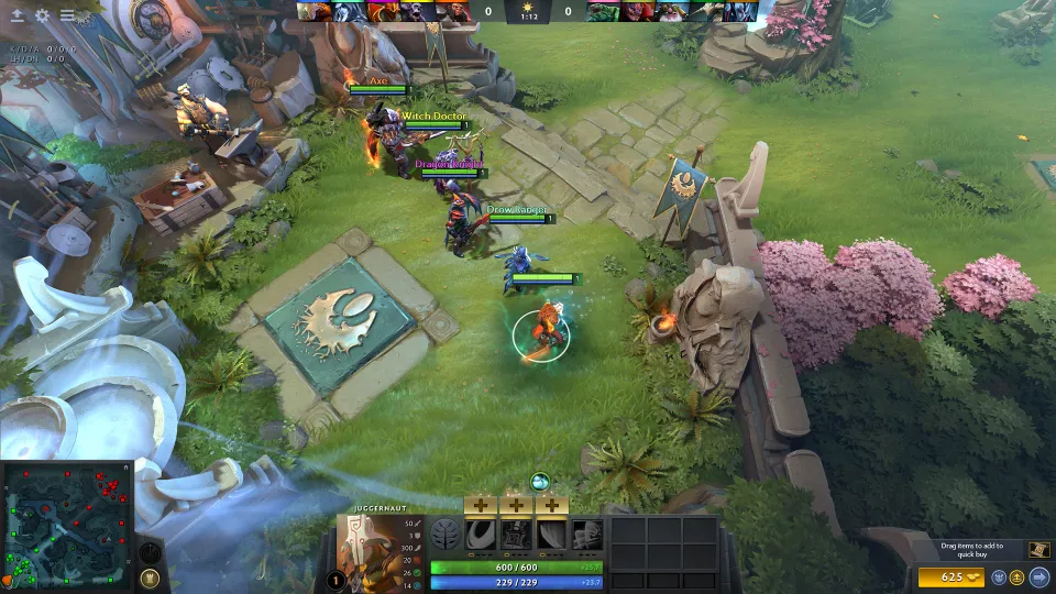 Dota 2 — скриншот из игры