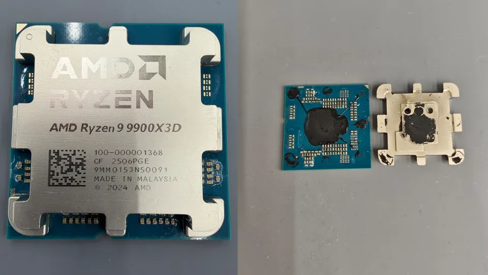 Японский магазин PCONES обнаружил поддельный Ryzen 9 9900X3D без единого кристалла